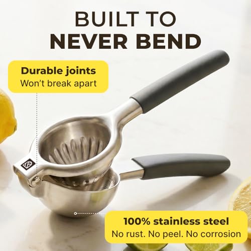 Large Lemon Squeezer Stainless Steel Press