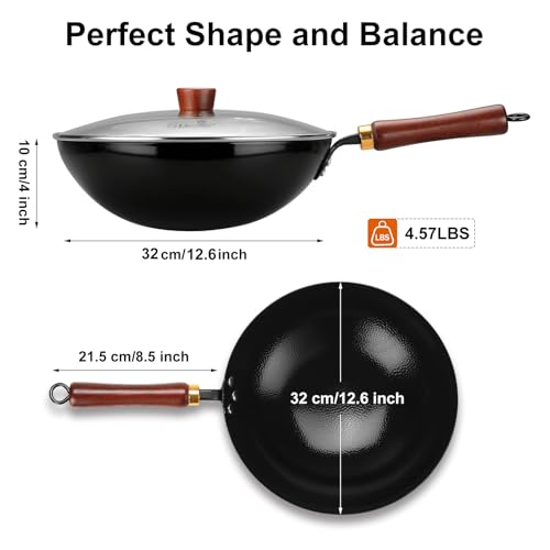Carbon Steel Wok Pan