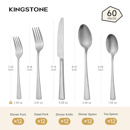 18 10 Flatware set for 12 (60 Count)
