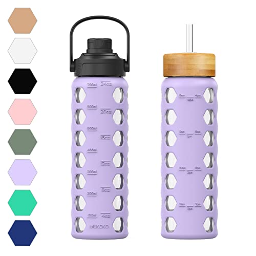 24oz Glass Water Bottle