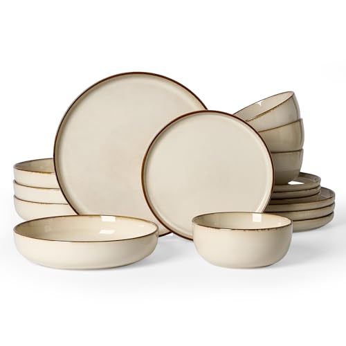 Milkyway 16 Piece Dinnerware Set with Pasta Bowls