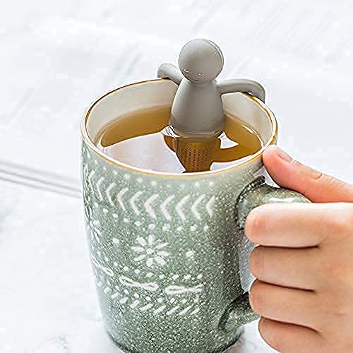 Tea Infuser for Loose Leaf Tea Extra Fine Mesh Tea Steeper Gray