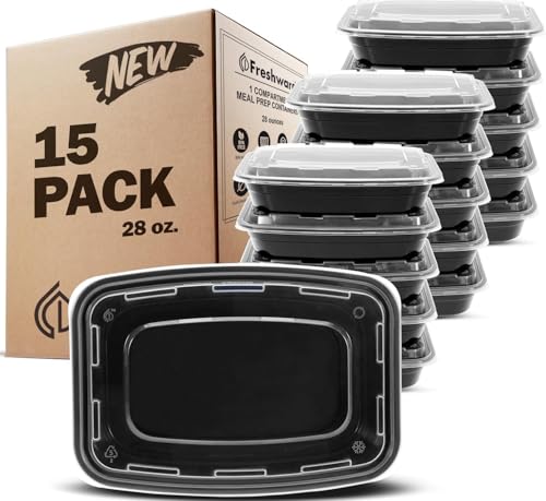 Meal Prep Containers 15 Count