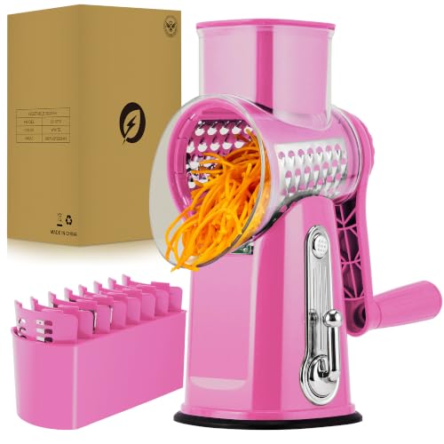 Rotary Cheese Grater 5 Blades