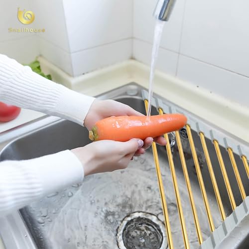 Small Triangle Roll Up Dish Drying Rack