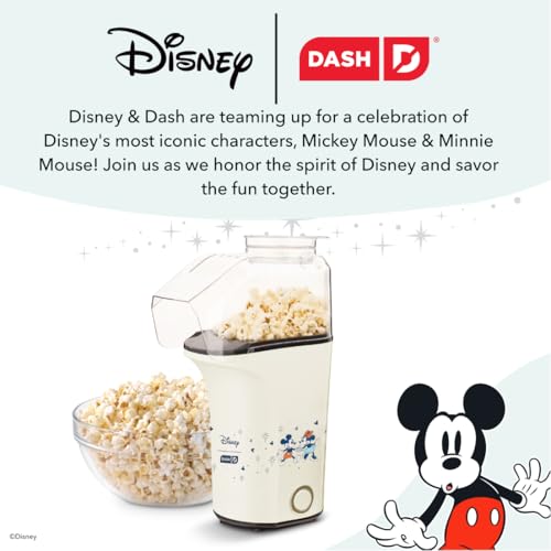 Disney Dash Mickey & Minnie Fresh Pop Popcorn Maker
