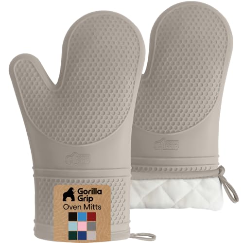 Silicone Oven Mitts (2 Count)