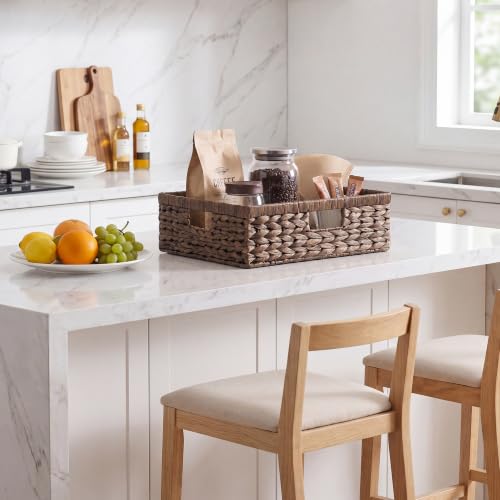 Large Wicker Storage Baskets for Shelves