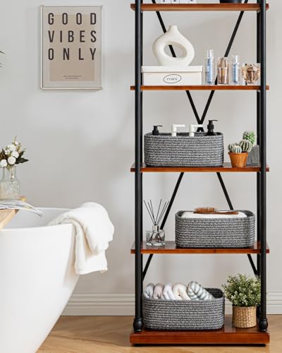 Small Woven Storage Basket for Organizing (3 Count)