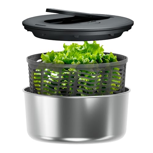 Swift Dry Stainless Steel Salad Spinner