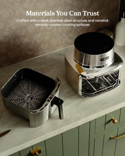 Iconic Stainless Steel Air Fryer