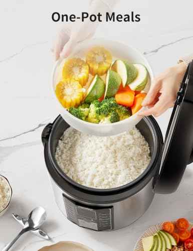 Rice Cooker with 6 Functions