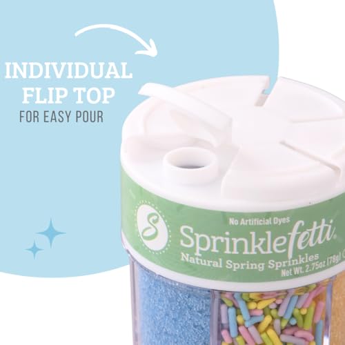 Dye Free Sprinkles (2.75 Ounce)
