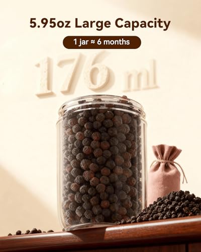 Gravity Electric Salt and Pepper Grinder Set with Charging Base (2 Count)