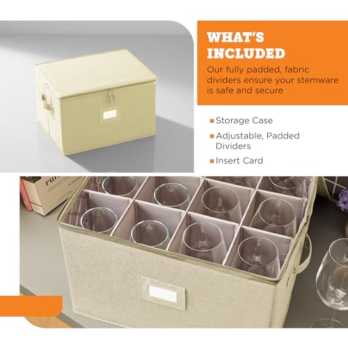 Wine Glass Storage Case