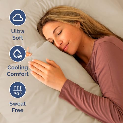 Short Queen Size 4 Piece Bed Sheet Set