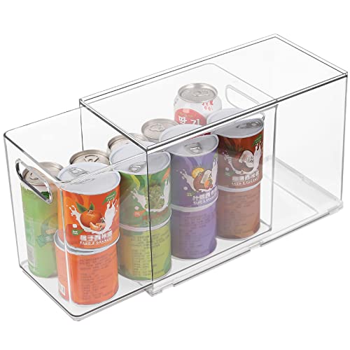 Clear Stackable Storage Drawers