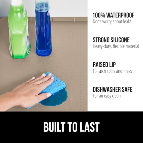 Waterproof Silicone Under Sink Mat (330 sq inches)