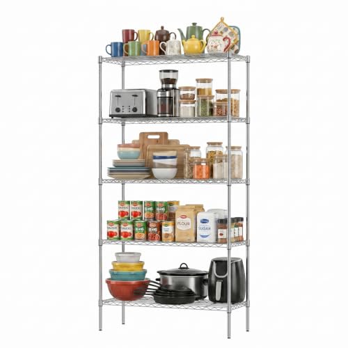 5 Tier Wire Shelf