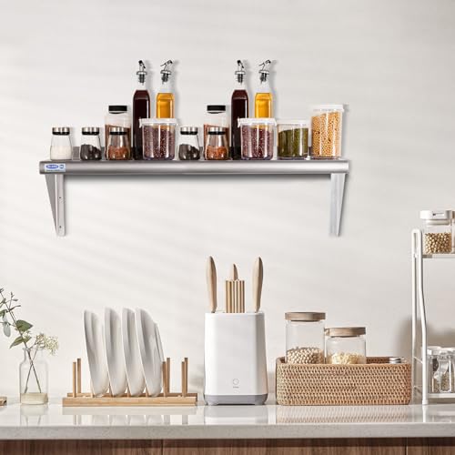 HARDURA Stainless Steel Shelf 18" x 60"