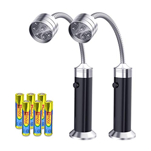 Barbecue Grill Light Magnetic LED Flexible Gooseneck Grilling Accessories (2 Count)