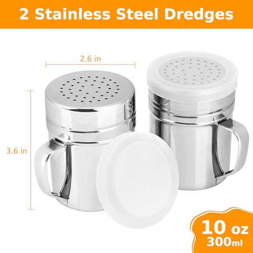 2pcs Stainless Steel Dredge (2 Count)