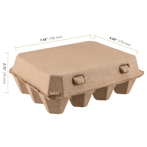50 Pack 12 Cell Empty Egg Cartons (50 Count)