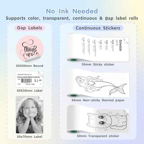 JD 23 Sticker Printer (2 Count)