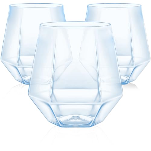 40 Pack Plastic Wine Glasses (40 Count)