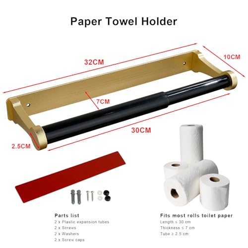Paper Towel Holder Under Cabinet
