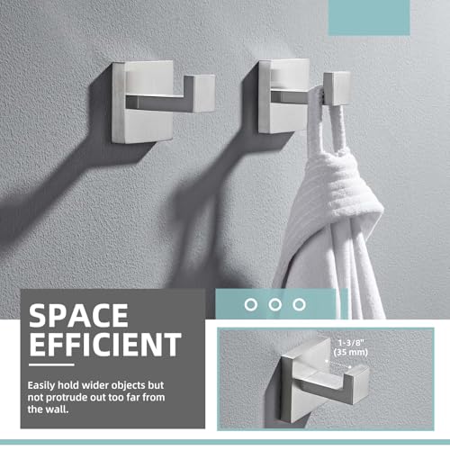 Bathroom Towel Hooks (2 Count)
