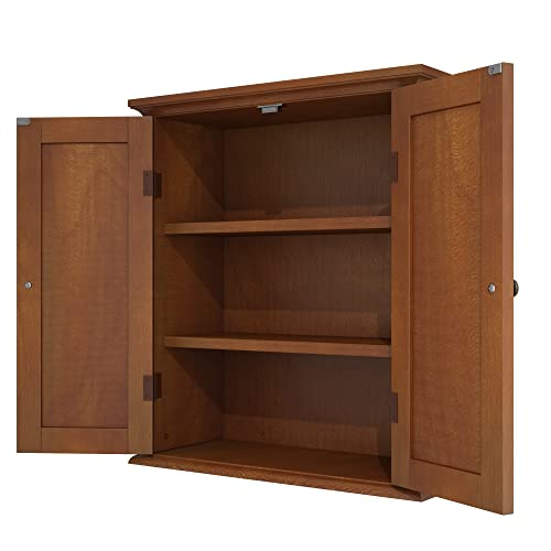 Bathroom Wall Cabinet with 2 Doors