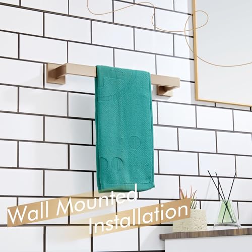 16 Inch Towel Bar for Bathroom Wall Kitchen Towels Holder Wall Mount SUS304 Stainless Steel Towel Rack