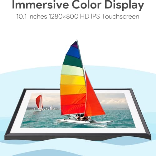 10.1'' Digital Picture Frame with 32GB Storage