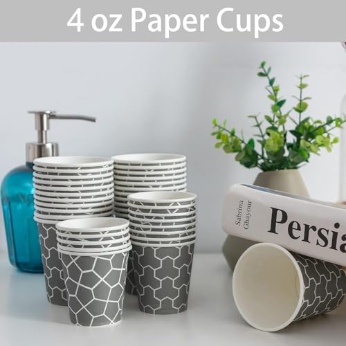 600 Pack 4 oz Paper Cups (600 Count)