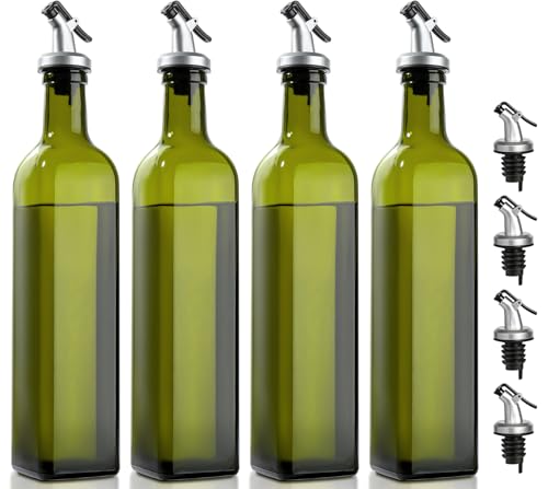 Olive Oil Dispenser Bottle 4 Pack (4 Count)