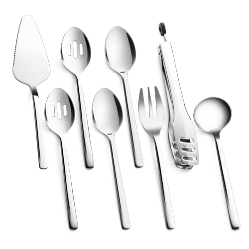 8 piece Large Hostess Serving Utensils Set