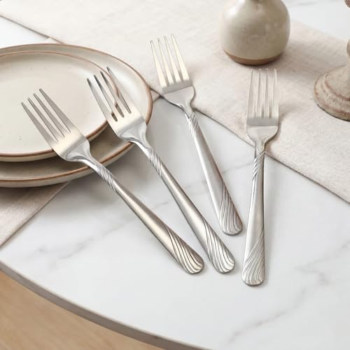 240 Pcs Stainless Steel Dinner Forks Bulk Set (240 Count)
