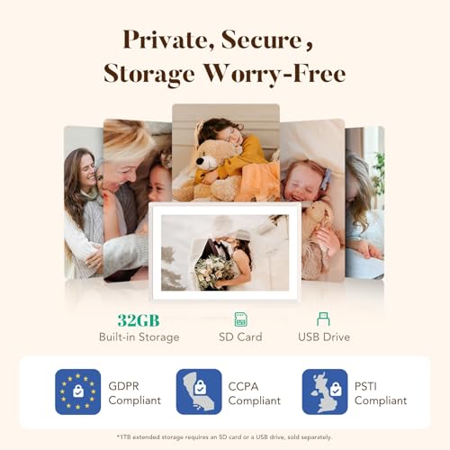 Sand 11'' 2K WiFi Digital Picture Frame