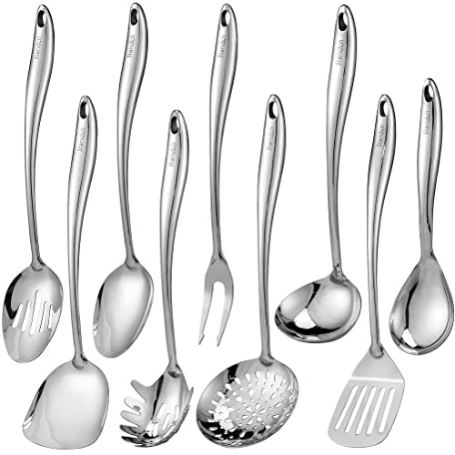 18 10 Stainless Steel Kitchen Utensils Set (9 Count)