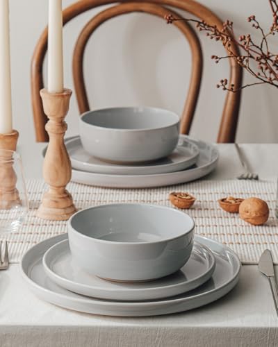 Milkyway 18 Piece Stoneware Dinnerware Set
