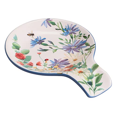 Summer Provence Ceramic Spoon Rest for Stove Top