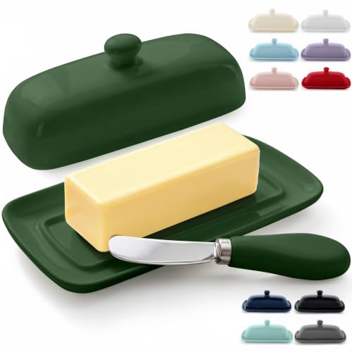 Zulay Butter Dish With Lid For Countertop