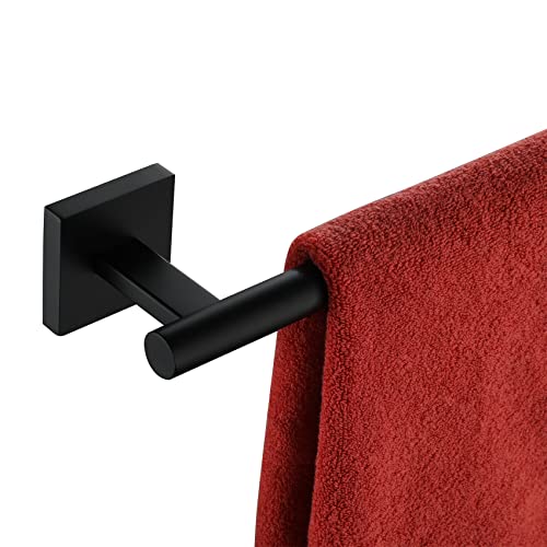 36'' Towel Rails Bathroom Towel Bars Matte Black 36 Inch Bath Towel Holder for Washroom Kitchen Wall Stainless Steel B4005BK