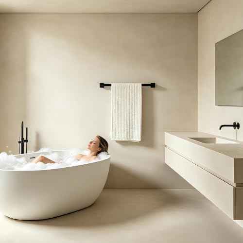 28 Inch Towel Bar for Bathroom Wall Mounted