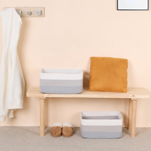Large Storage Baskets for Organizing (4 Count)