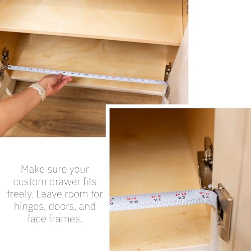 Custom Pull Out Cabinet Drawer