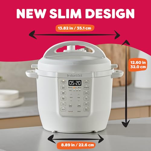 6QT RIO 7-in-1 Multi-Cooker, Pressure Cooker, Slow cook, Sauté, Steam, Rice Maker, Yogurt, & Warmer, Sea Salt, 6 Quarts