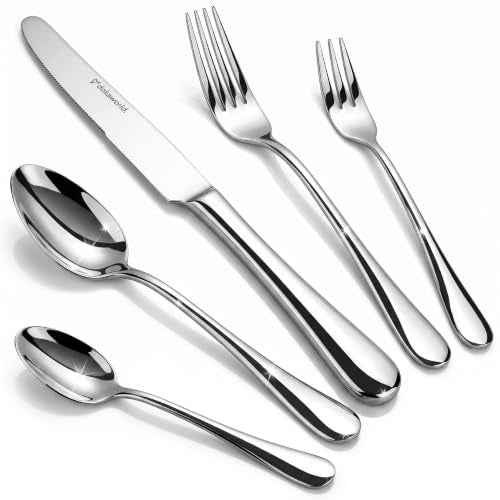 Stainless Steel Flatware (40 Count)