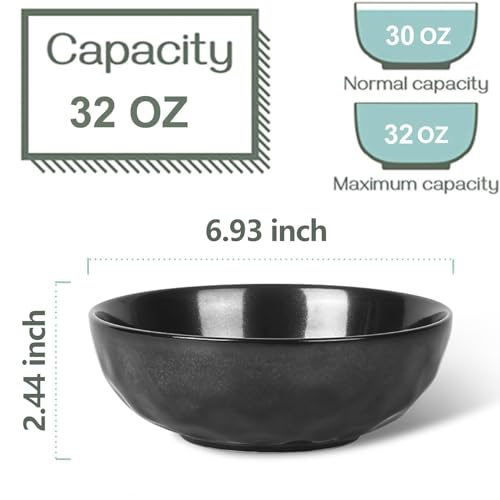 Ceramic Pasta Bowls Set